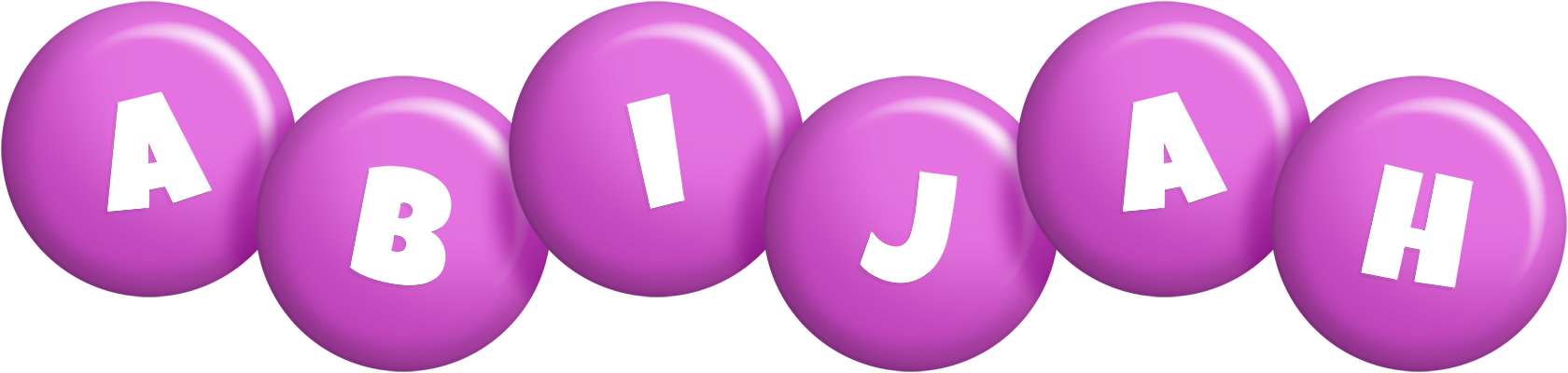 Abijah candy-purple logo