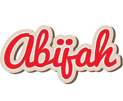 Abijah chocolate logo