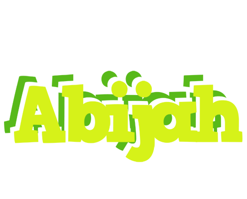 Abijah citrus logo
