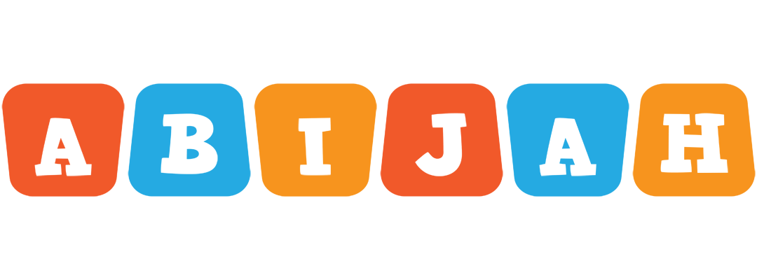 Abijah comics logo