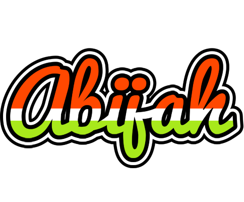 Abijah exotic logo