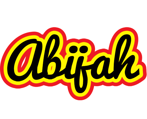 Abijah flaming logo