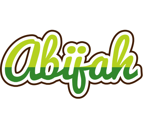 Abijah golfing logo