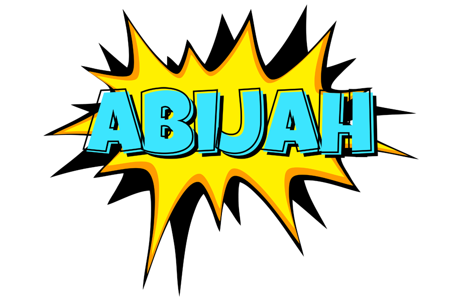 Abijah indycar logo