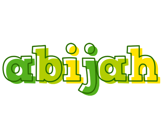 Abijah juice logo