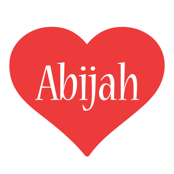 Abijah love logo