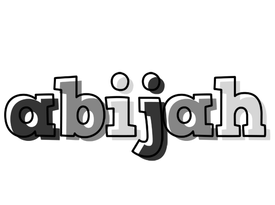 Abijah night logo