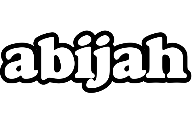 Abijah panda logo