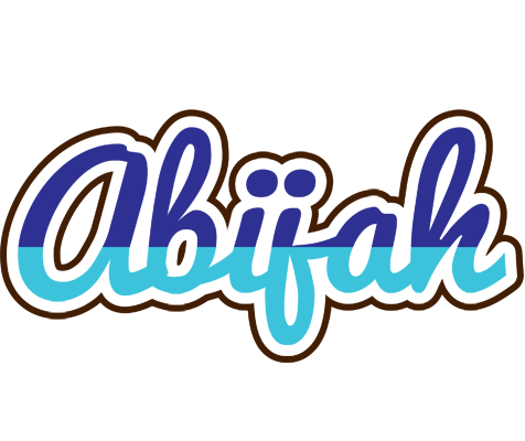 Abijah raining logo