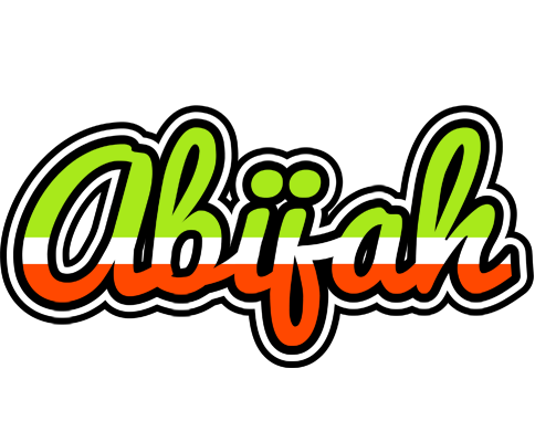 Abijah superfun logo