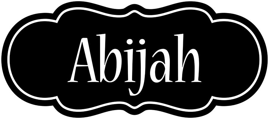 Abijah welcome logo