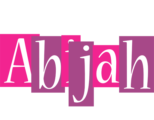 Abijah whine logo