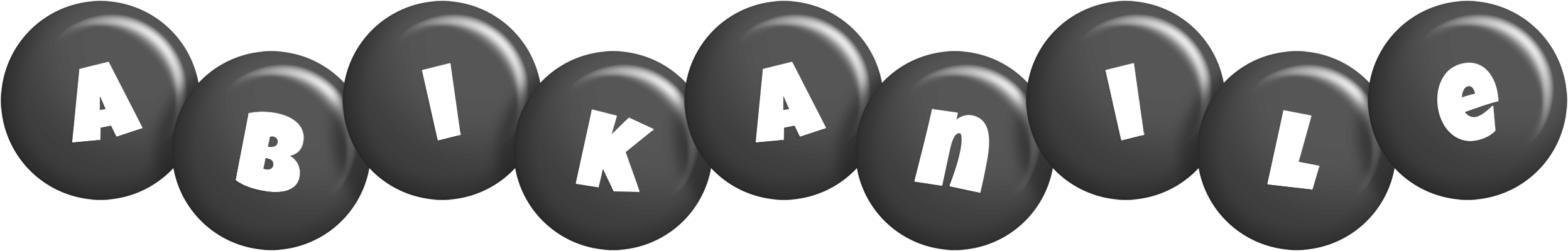 Abikanile candy-black logo