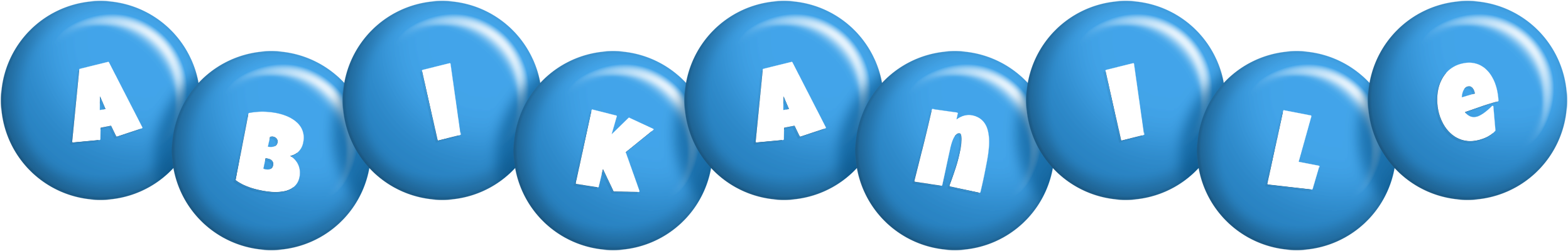 Abikanile candy-blue logo