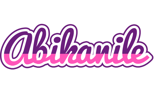 Abikanile cheerful logo