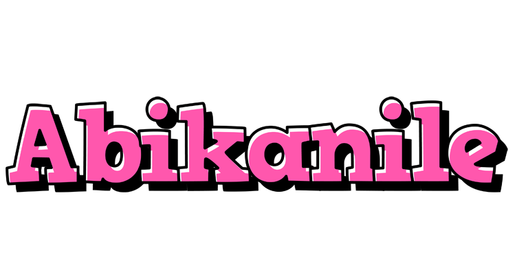 Abikanile girlish logo