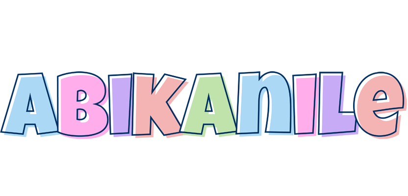 Abikanile pastel logo