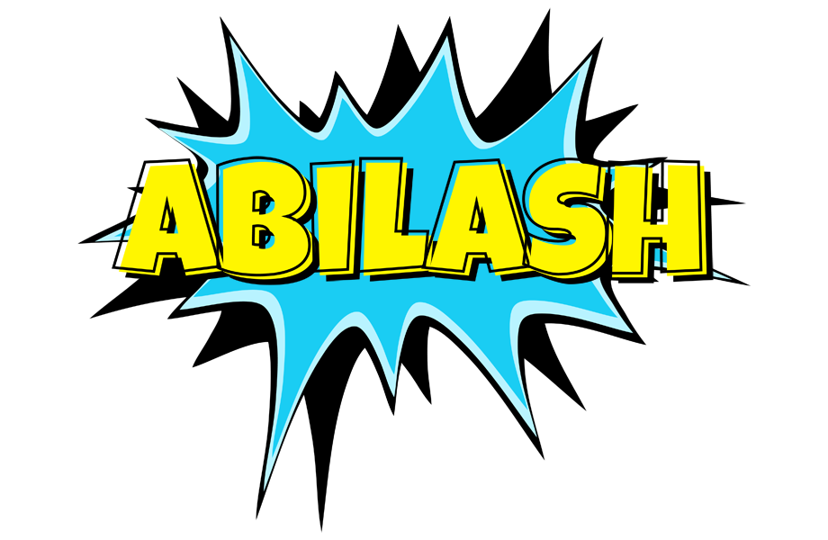 Abilash amazing logo