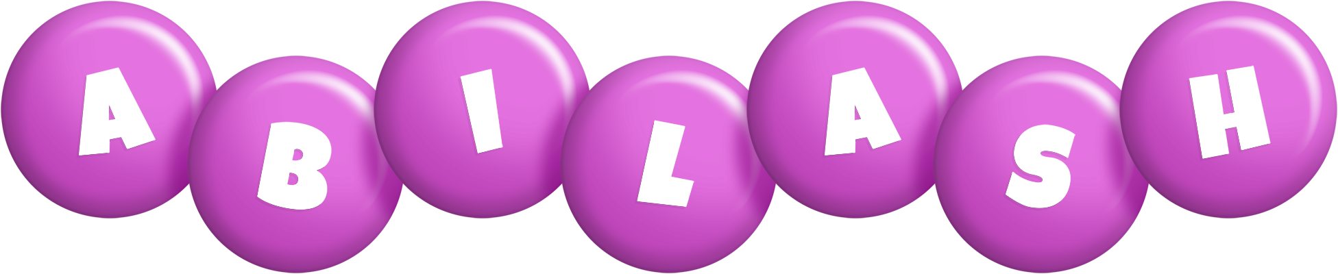 Abilash candy-purple logo