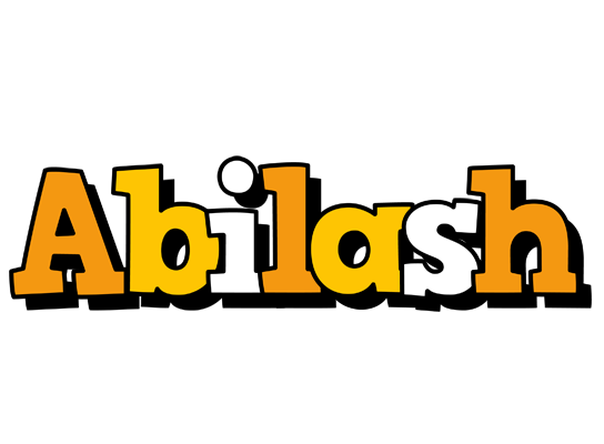 Abilash cartoon logo