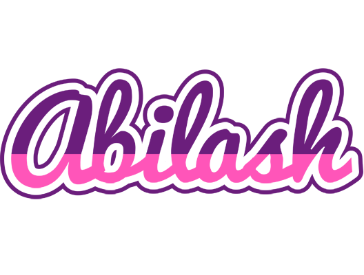 Abilash cheerful logo