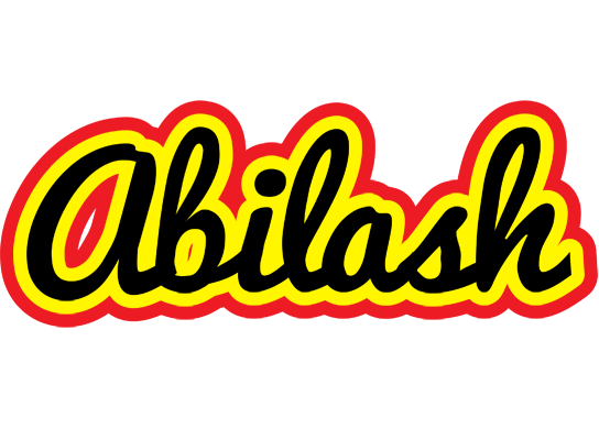 Abilash flaming logo