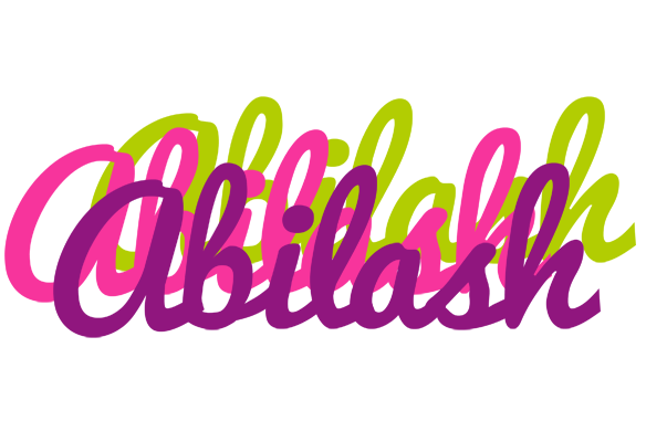 Abilash flowers logo