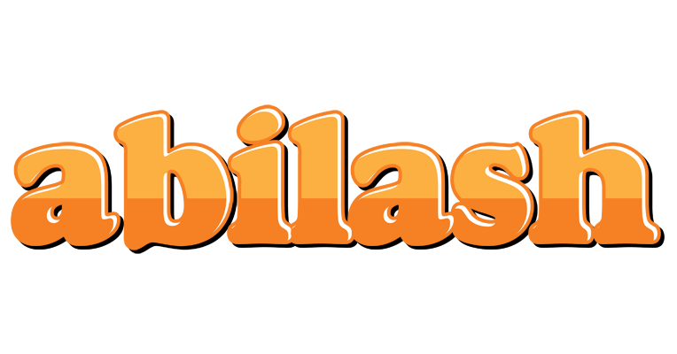 Abilash orange logo