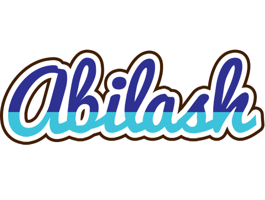 Abilash raining logo