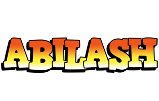 Abilash sunset logo