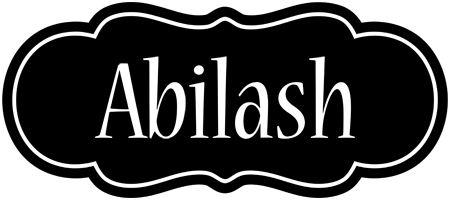 Abilash welcome logo