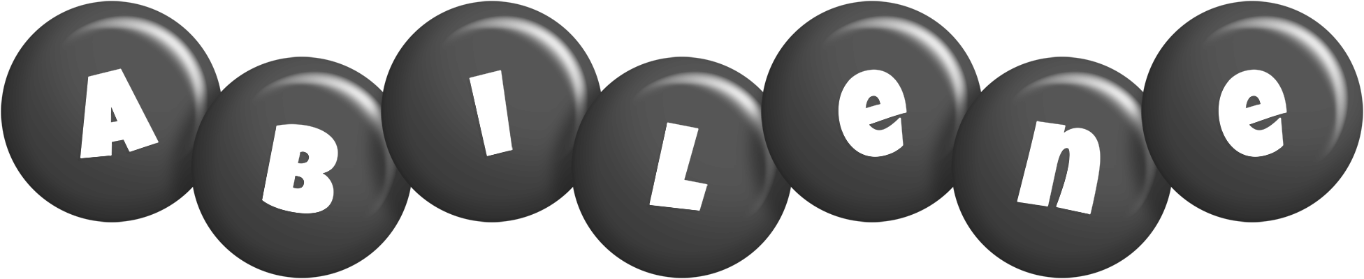 Abilene candy-black logo