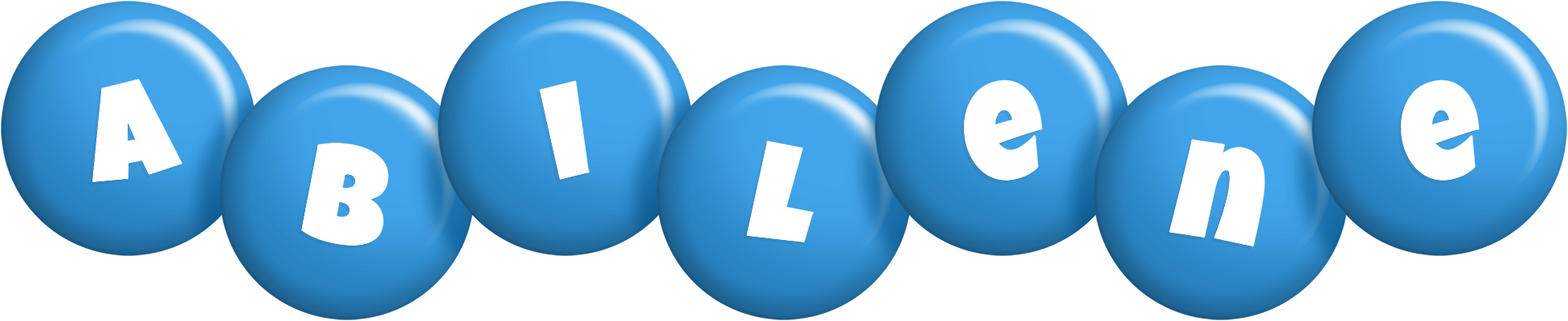 Abilene candy-blue logo