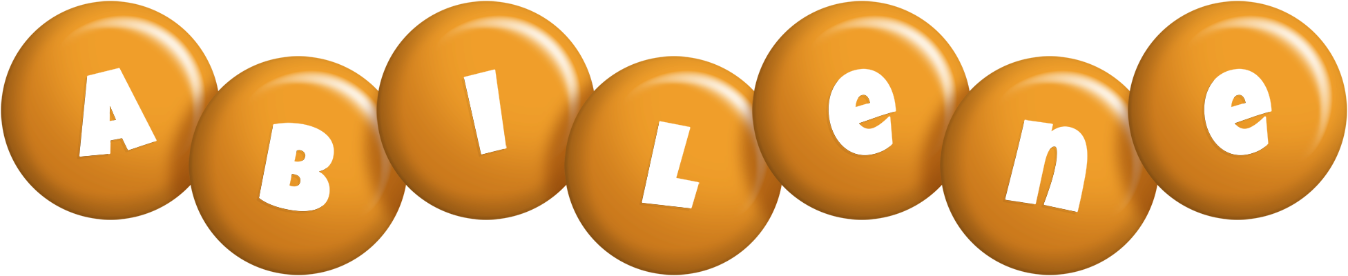 Abilene candy-orange logo