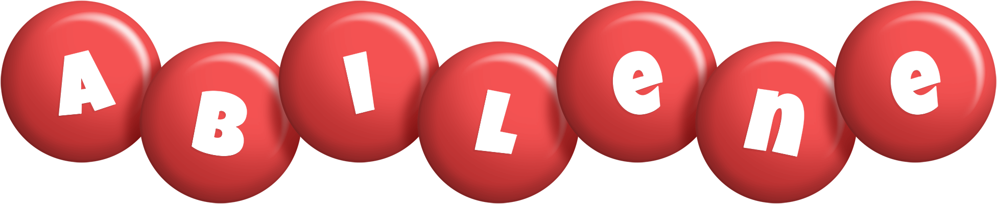 Abilene candy-red logo