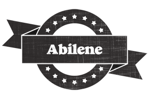 Abilene grunge logo