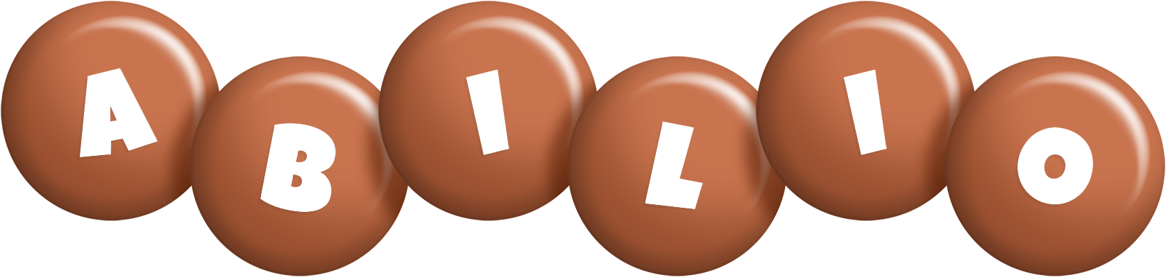 Abilio candy-brown logo