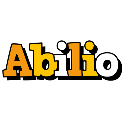Abilio cartoon logo