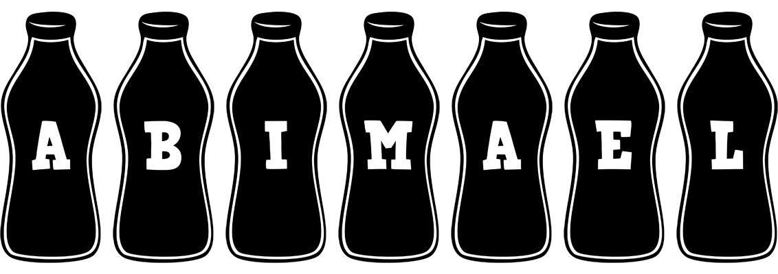 Abimael bottle logo