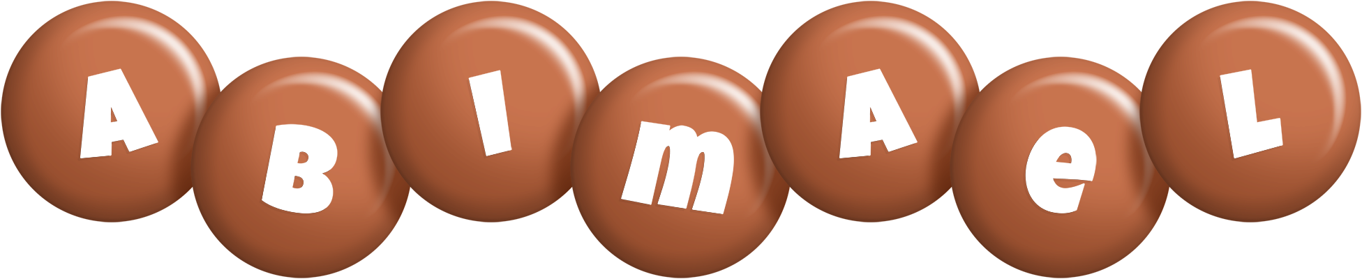 Abimael candy-brown logo