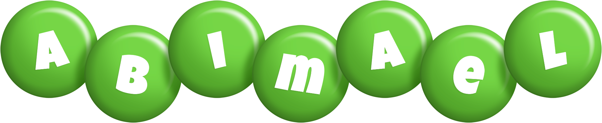 Abimael candy-green logo
