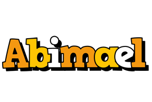 Abimael cartoon logo