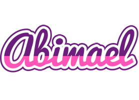 Abimael cheerful logo