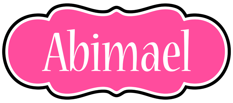 Abimael invitation logo