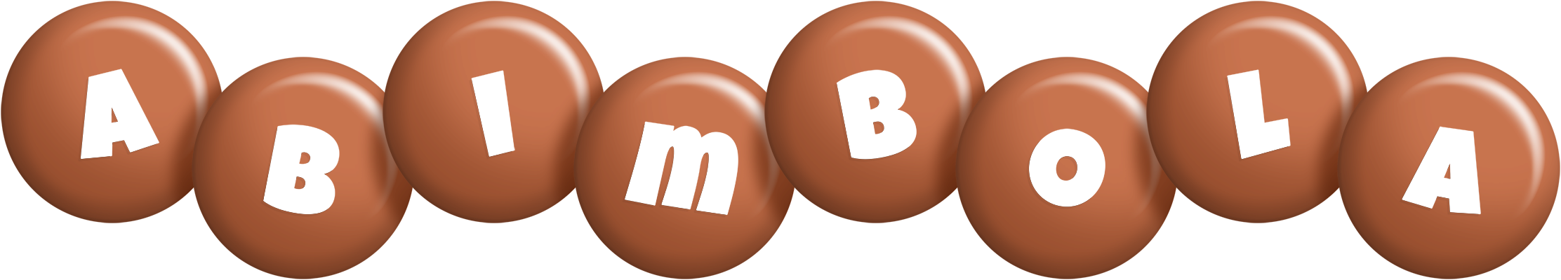 Abimbola candy-brown logo