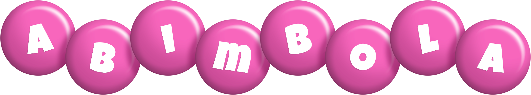 Abimbola candy-pink logo