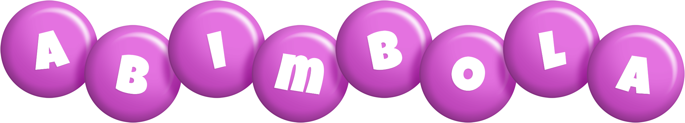 Abimbola candy-purple logo