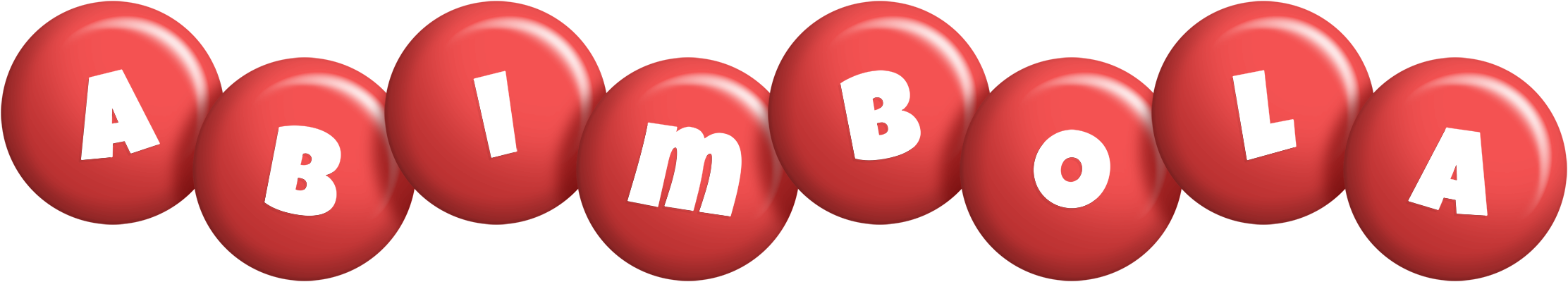 Abimbola candy-red logo