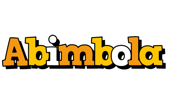 Abimbola cartoon logo