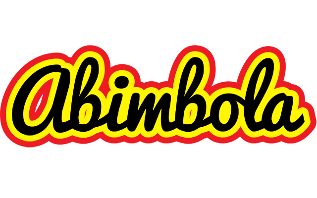 Abimbola flaming logo